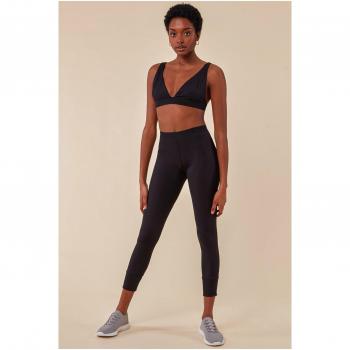 Cosmochic Bralette & Legging Workout Lounge Set - Black