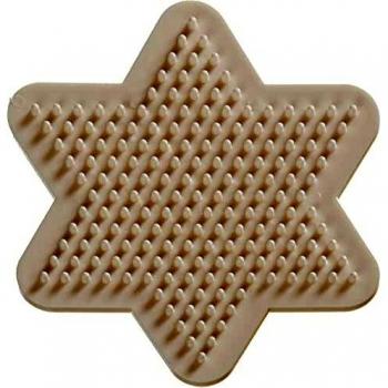 Tablero de Clavijas NABBI BioBeads Estrella, Tamaño 9,8x9,8 cm, Mediano, 1 Unidad