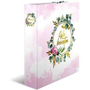 Carpeta de boda HERMA, Nos casamos, DIN A4 70mm