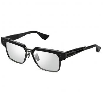 Dita Black Optical Frame Stylish Everyday Use Unisex Glasses, Size: 55 MM, Black Iron Matte Eyewear Frames