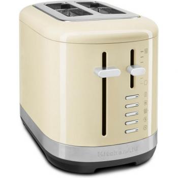 Tostadora KitchenAid 5KMT2109EAC de 2 Rebanadas, 980 W, Color Crema Beige