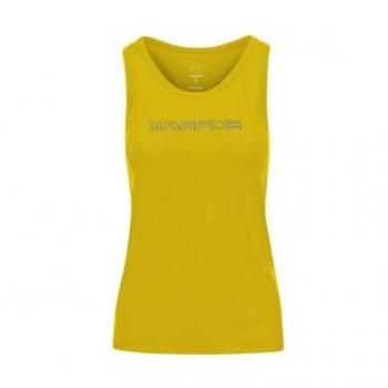 Camiseta de tirantes de mujer Karpos Quick Top Amarillo limón/azul Adriático