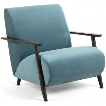 Kave Home Butaca Meghan, Turquesa