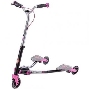 Smart Trike New Pink Kids SkiScooter 3 Wheeled Ski Extreme Scooter Z5 Ages 5+