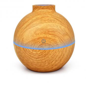 KBAYBO Aroma Difusor Humidificador Difusor de Aceite Esencial Purificador de Aire USB Portátil 130ml Sensible al Tacto 6 Color LED Luces Cambiando para el Hogar Habitación de Bebé Dormitorio Yoga Spa Hotel