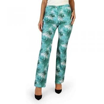 Brenda 2.0 Floral Nylon Green Pants