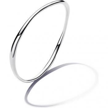 Brazalete Rígido Orgánico de Plata para Mujer 17 cm - Pandora 593317C00