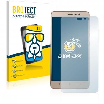 BROTECT Protector Pantalla Cristal Híbrido Compatible con Xiaomi Redmi Note 3 Pro Protector Vidrio - [Dureza 9H, Anti-arañazos]