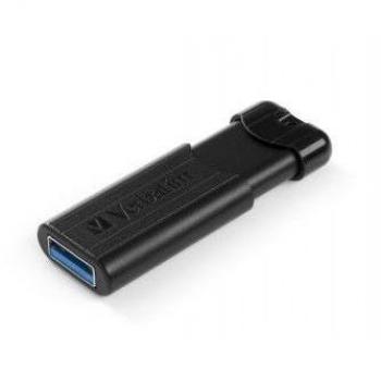 Pendrive Verbatim 64GB PinStripe USB 3.0 Negra