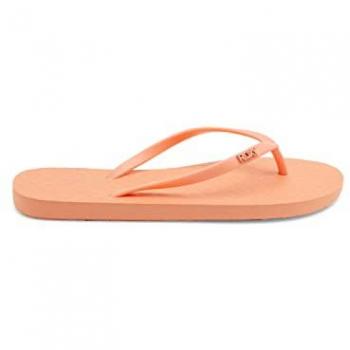 Chancletas Roxy Viva Arjl100663-Lch para mujer en color naranja y rosa, talla 36