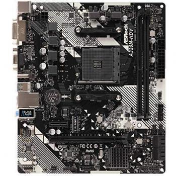 PLACA BASE ASROCK A320M-HDV REEV 4.0 AM4 MATX 2XDDR4