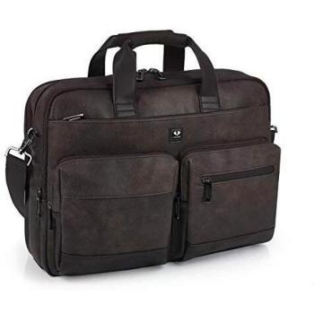GABOL MALETIN 3 DPT 15,6 Maleta, Adultos Unisex, Marrón