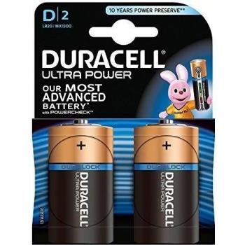 Duracell - Pila Alcalina - Dx2 Ultra Power
