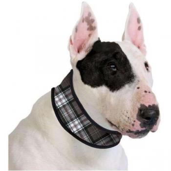 Collar Refrigerante para Perros M - Gris Cuadros
