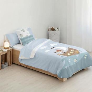 Funda Nórdica Infantil Farid Azul 175 Hilos 180 x 220 cm