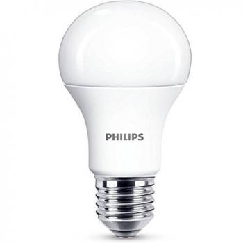 Philips Lighting Bombilla Pera E27 LED, 4 W, Blanco Cálido, Pack de 1