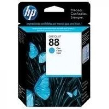 HP Cartucho de Tinta Cian Officejet HP 88 88 Officejet Ink Cartridges, de 15º a 35º C, 70 g, 0.05 kg