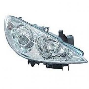 Faro Delantero Derecho H7+H1 con Luz de Dirección para Peugeot 307 (2005-2008) - Van Wezel 4041962M
