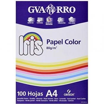 Pack A4, 100 Hojas, Guarro Repro IRIS 80g Naranja