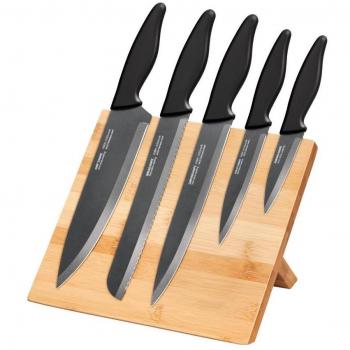 Smile SNS-4 Juego de Cuchillos de Cocina con Bloque Magnético