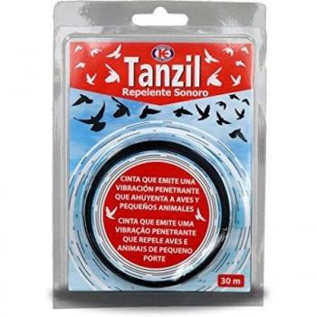 KOLLAND Tanzil - Cinta 30m Repelente sonoro ahuyentador de Aves y pequeños Animales