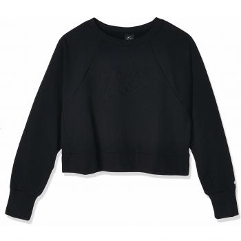 Nike W Nk Dry Lux CW Plus Sudadera, Mujer, Black/White, 58