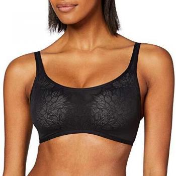 Triumph Fit Smart Wireless Triangle Bra for Women in Black