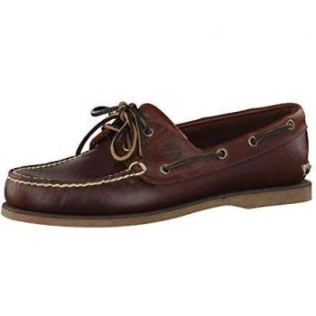 Timberland Classic Boat Shoe 2 Eye in Medium Brown for Men, Size 10.5 (EU 45)