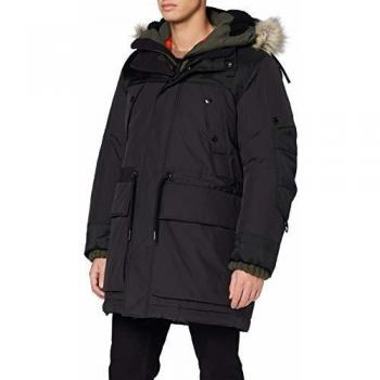 G-STAR RAW Artol TS Fur HDD Parka Anorak, Negro