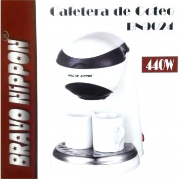Cafetera de goteo de 440 w con filtro y con indicador luminoso