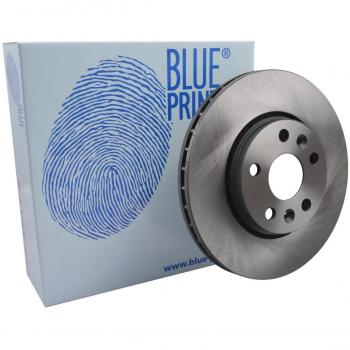 Disco de freno ventilado pintado Blue Print ADR164307 para el eje delantero