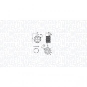 Enfriador de aceite MAGNETI MARELLI 350300002900