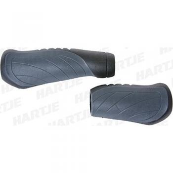 CONTEC Griff 'Tour Ergo' SB-verpackt, D2-Zweikomponenten, Paar, ergonomisch Im Bereich der Handauflage sorgt die weiche Gel-Mischung für Komfort und Stoßabsorbierung und die harte außen für guten Halt auf dem Lenker, das flügelförmige