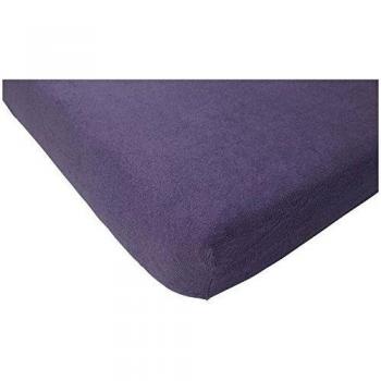 Jollein 511_0034 Sábana ajustable Jersey, 60 x 120 cm, púrpura