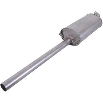 Silenciador central e intermedio ASMET 07.187, compatible con vehículos, fabricado en acero de alta resistencia, diseñado para reducir el ruido del escape y mejorar el rendimiento del motor, fácil instalación y ajuste preciso