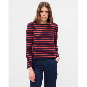Jersey de punto con cuello caja mujer Gap