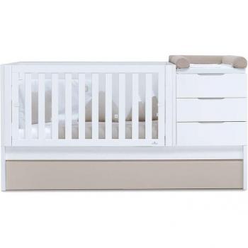 Cuna convertible Alondra con cama nido Sero More
