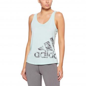 adidas Adi Logo Tank, otoño/Invierno, Mujer, Color Clear Mint, tamaño Medium
