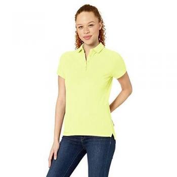 Helly Hansen Crew Pique 2 - Polo para Mujer, Mujer, 53055, Amarillo Claro