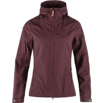 Fjällräven Women's Stina Anorak Jacket in Port, Size S