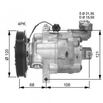 Compresor de aire acondicionado NRF 32461G
