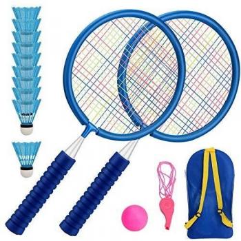 Raquetas Badminton Niños Raquetero Tenis Racket Raqueta de Juguete Deportivo Bádminton Playa al Aire Libre
