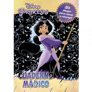 Princesas. Cuaderno mágico: 20 dibujos para rascar y colorear