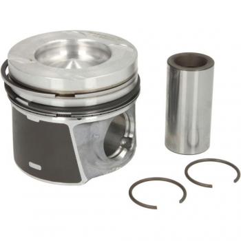 Pistón NÜRAL 87-424900-00 con características de alta calidad, diseñado para motores de automóviles, fabricado en aleación ligera, con un acabado preciso y resistencia al desgaste