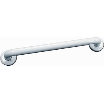 Barra de Apoyo Recta Ø32 mm Acero Inoxidable Recubierto de Epoxi Blanco 300 mm