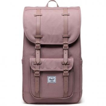 Mochila Ecológica para Mujer Herschel Little America Rosa 30L con Funda para Portátil