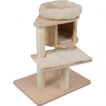 Rascador Natural Paradise Magnolia S para gatos - Crema