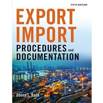 Export/Import Procedures and Documentation