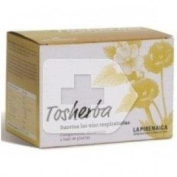 La Pirenaica Tosherba Infusión de Hierbas para la Tos 20 Bolsitas/Filtros