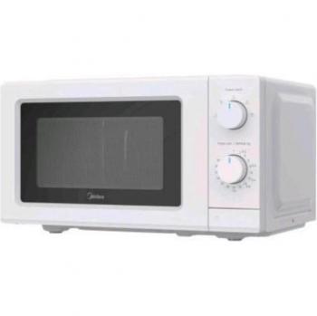 Microondas Midea MD-MP012MK-WH 19L 700W 5 Niveles de Potencia Timer 30 Minutos Color Blanco